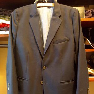 Nordstrom Size 20H Boy's Lined Navy Blue Blazer